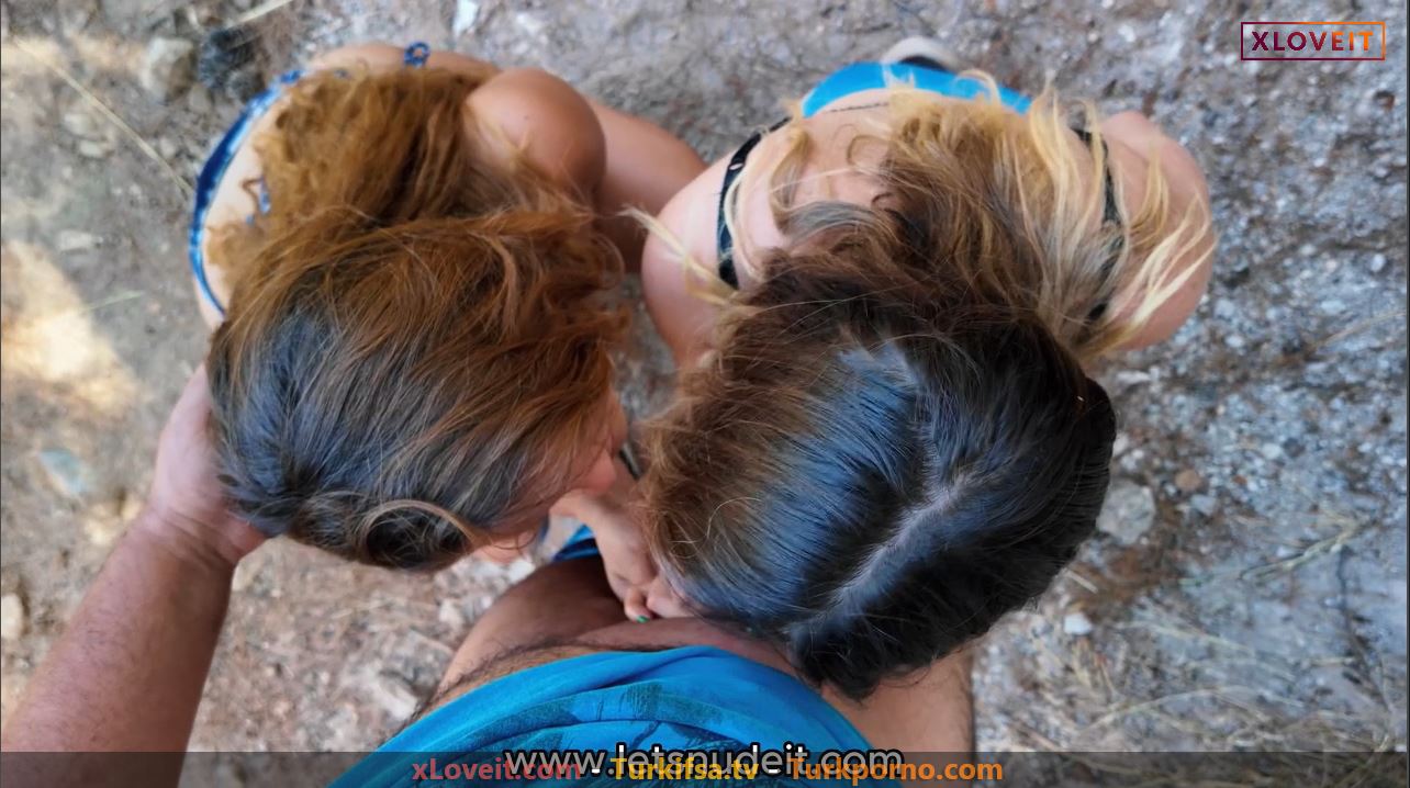 Bileği burkulan 2 arkadaşı motoruna alıp tenhada sikti